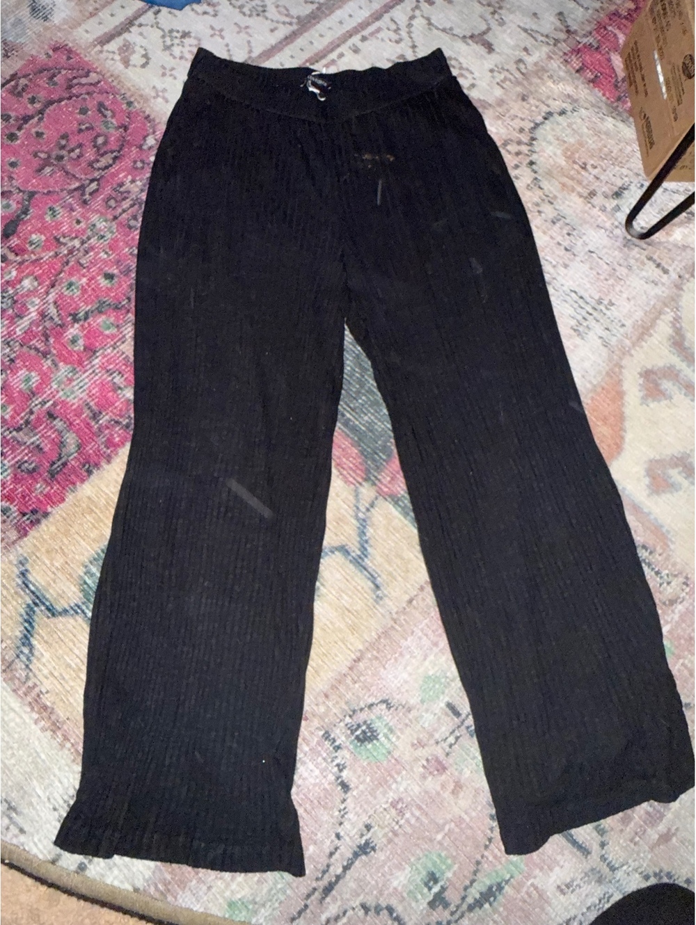 Eileen fisher black pants stained cheap huge deal sale